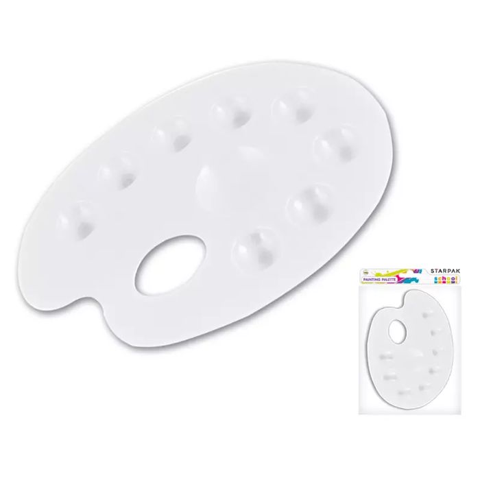 Plastikowa paleta do farb. Nowy Produkt