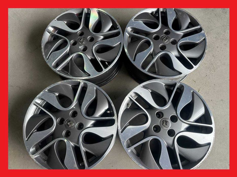 Диски литі R 17 4/100 Renault Zoe, Megane 2 Scenic 2