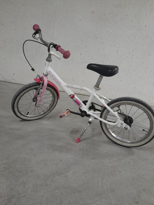 Rower dziecięcy, różowy