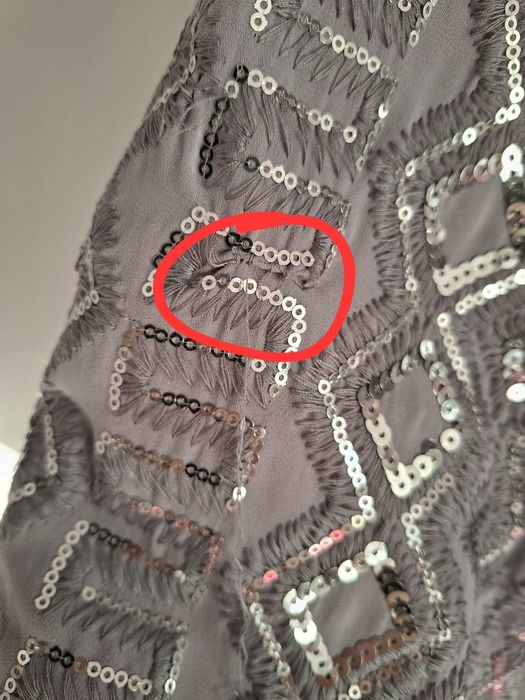 Sukienka cekiny - Sylwester