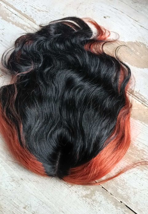 Peruka lace front włosy naturalne, ludzkie