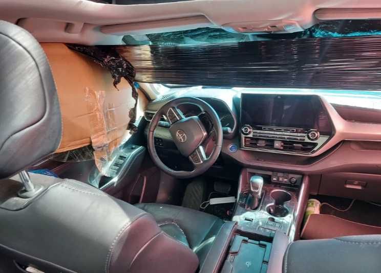 Toyota Highlander XU40 XU50 Бампер передній задній Розборка