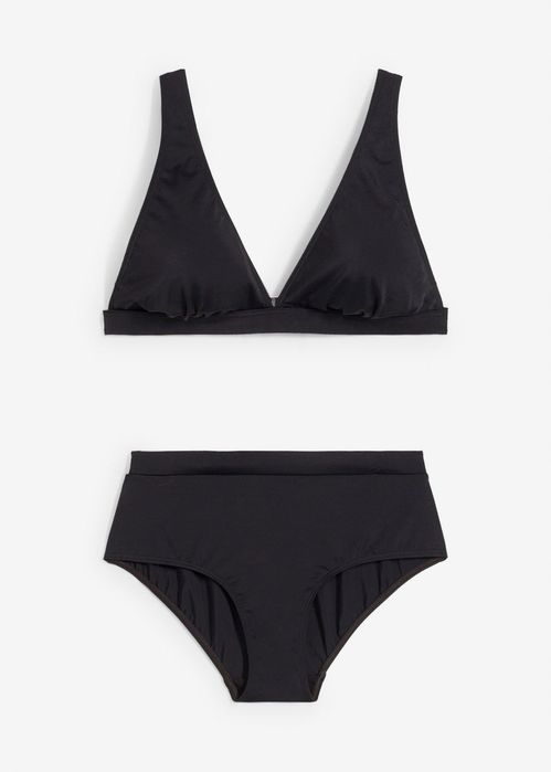 B.P.C. czarne bikini z figami ^44