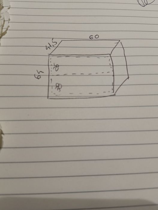 Módulo Besta Ikea duas gavetas