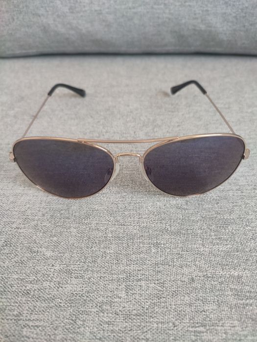 Okulary przeciwsłoneczne aviator z filtrem UV i polaryzacją