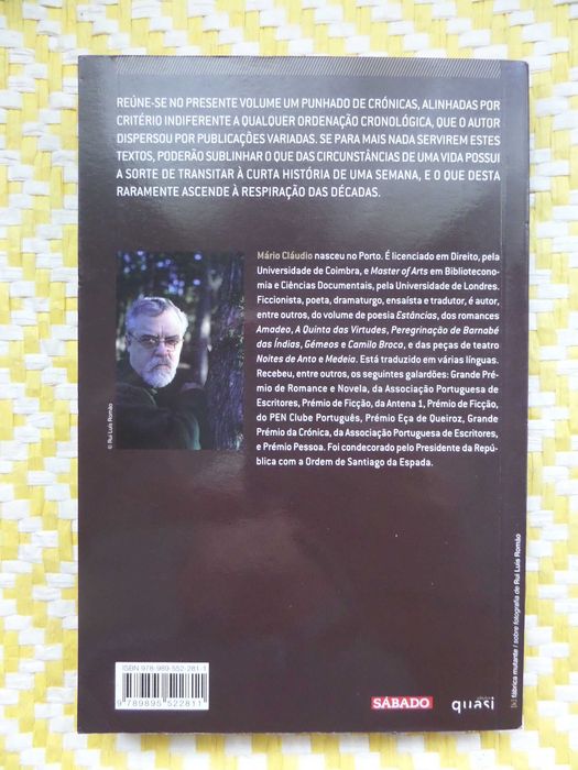 O Eixo da Bússola
de Mário Cláudio