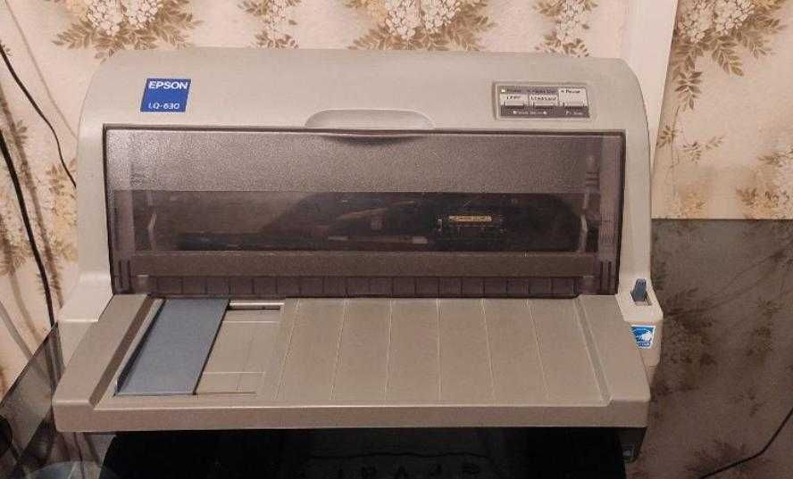Матричний принтер LQ-630 Epson + Картридж
