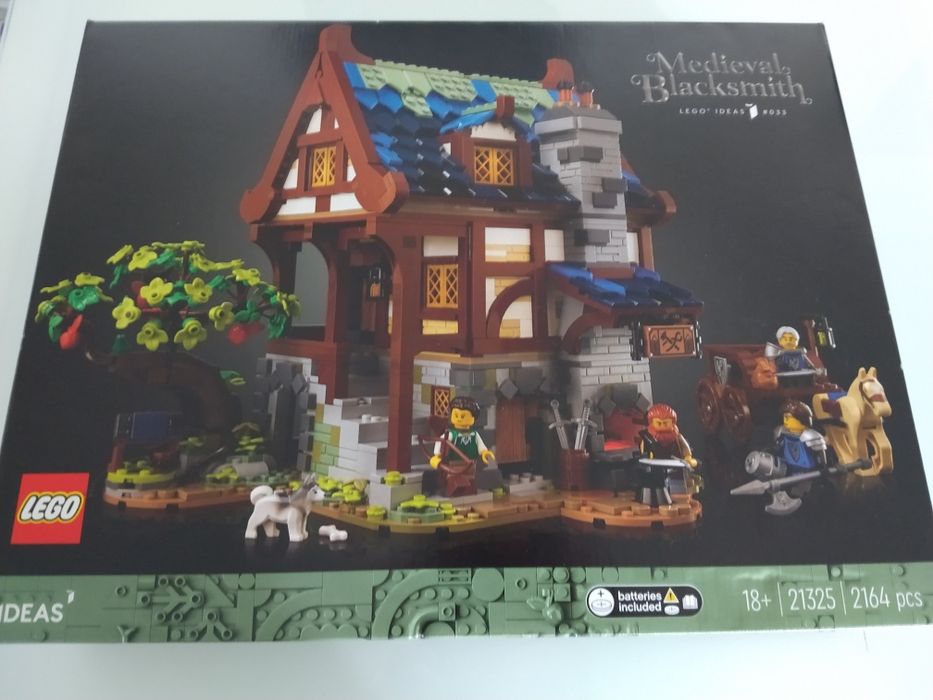 Lego 21325 średniowiecza kuźnia
