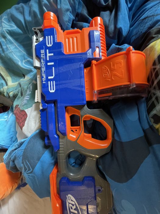 Pistolet na strzałki hyperfire elite z nerfa
