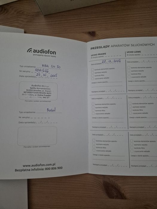 Aparat słuchowy WIDEX