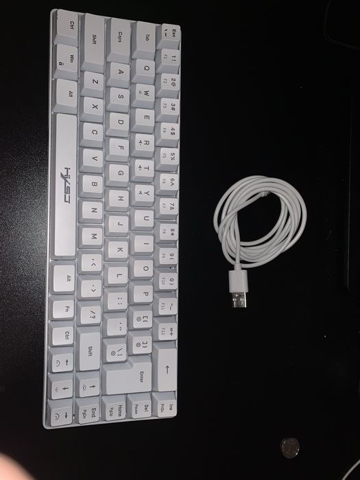 Игровая клавиатура с подсветкой.  Клавіатура HXSJ модель v200. Мембранка