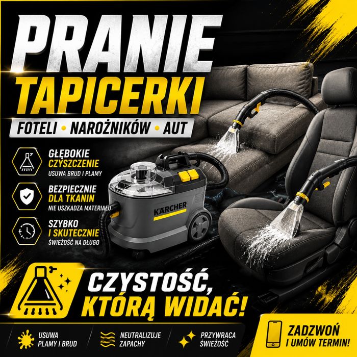 Pranie tapicerki