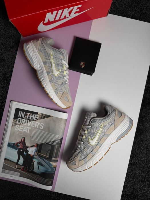 Жіночі кросівки найк Nike P-6000 W Light Grey Beige [36-41]