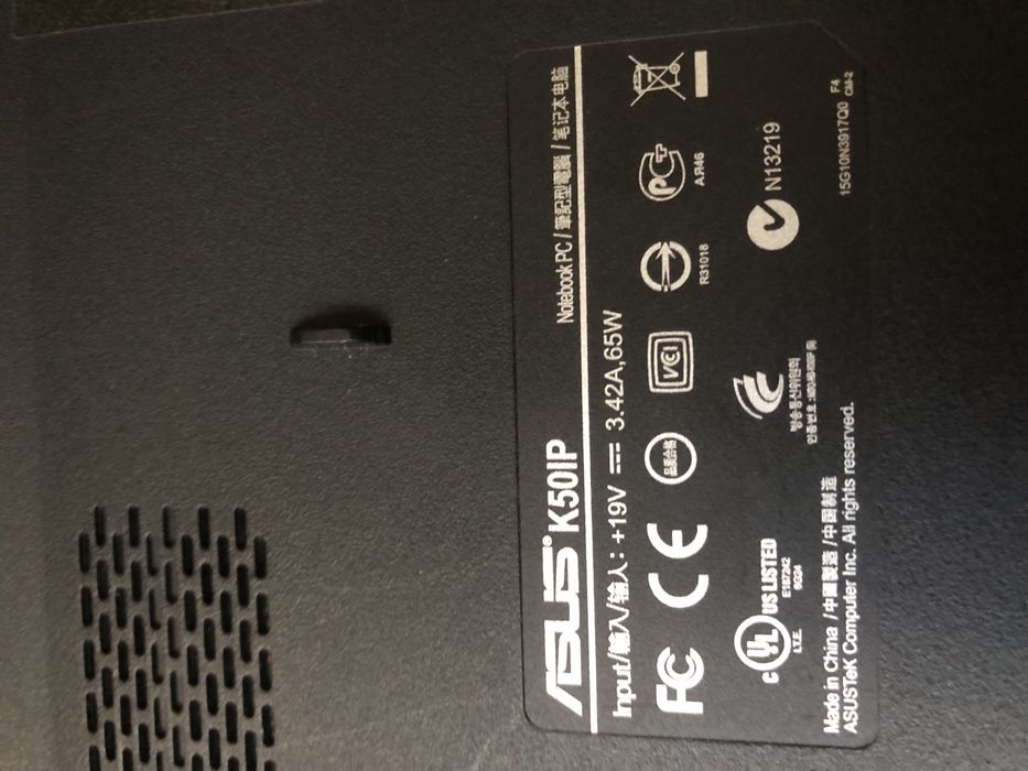 Ноутбук Asus k50ip