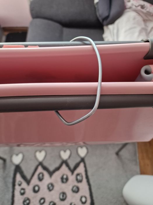 Wanienka stokke ze stelażem różowa