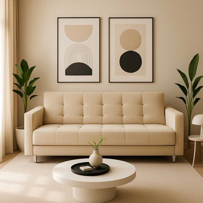 Wersalka z funkcja spania na bonelu automat pojemnik kanapa tapczan