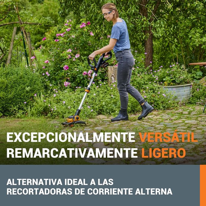 WORX WG163E.1 - 20V Cordless 30cm Grass Trimmer aparador de relva