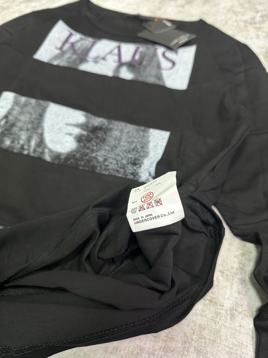 Лонгслив Undercover longsleeve archive opium balenciaga erd balck S-L