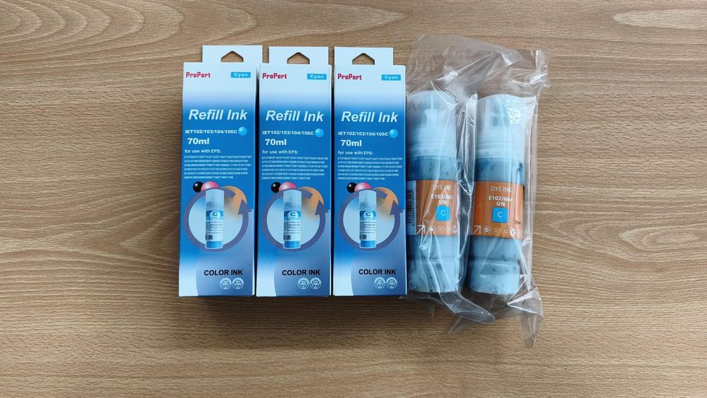 Garrafas de tinta Epson Ecotank 102
