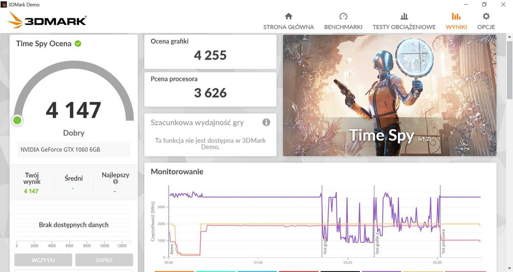Komputer Gamingowy i5 / GTX 1060 6GB / Dla graczy / Gotowy do gry