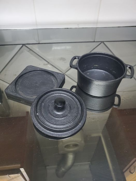 Mini Cocotte en ferro fundido 10cm