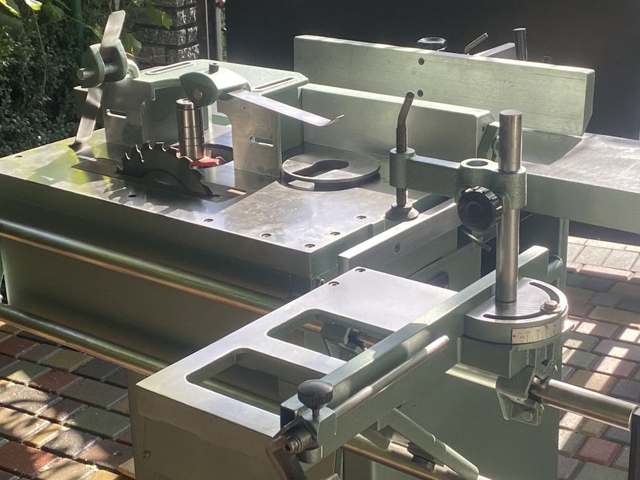 Комбінований станок фуганок циркулярка рейсмус довбальний фрезерний