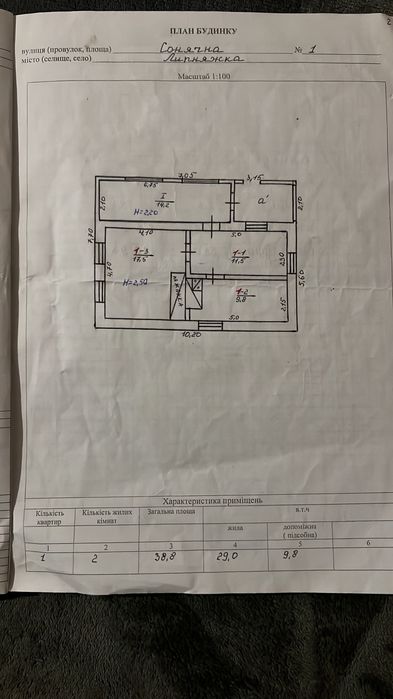 Продаж будинку с. Липняжка