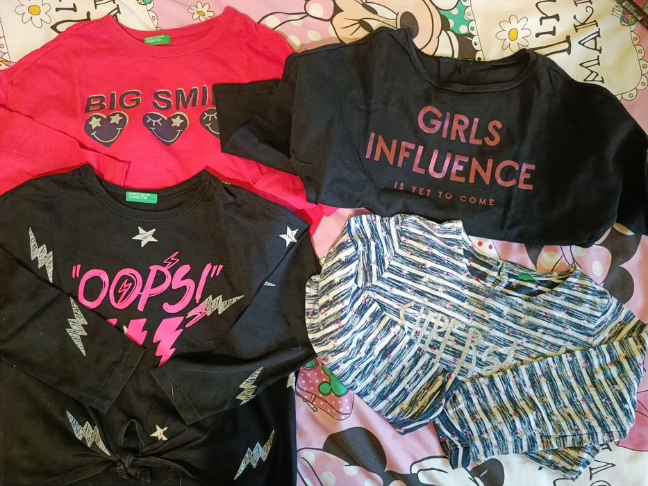 Lote de roupa, 11 peças de menina como novo 5, 6 anos