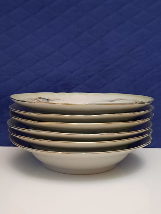 Тарелки глубокие 6 шт. Барановский фарфоровый завод.