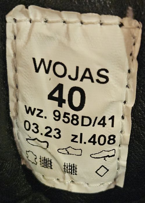Buty zimowe taktyczne 40r Wojas  958
