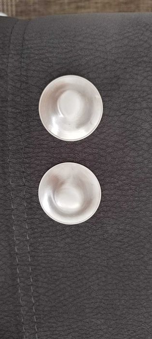 Mamilos/concha prata Silverette