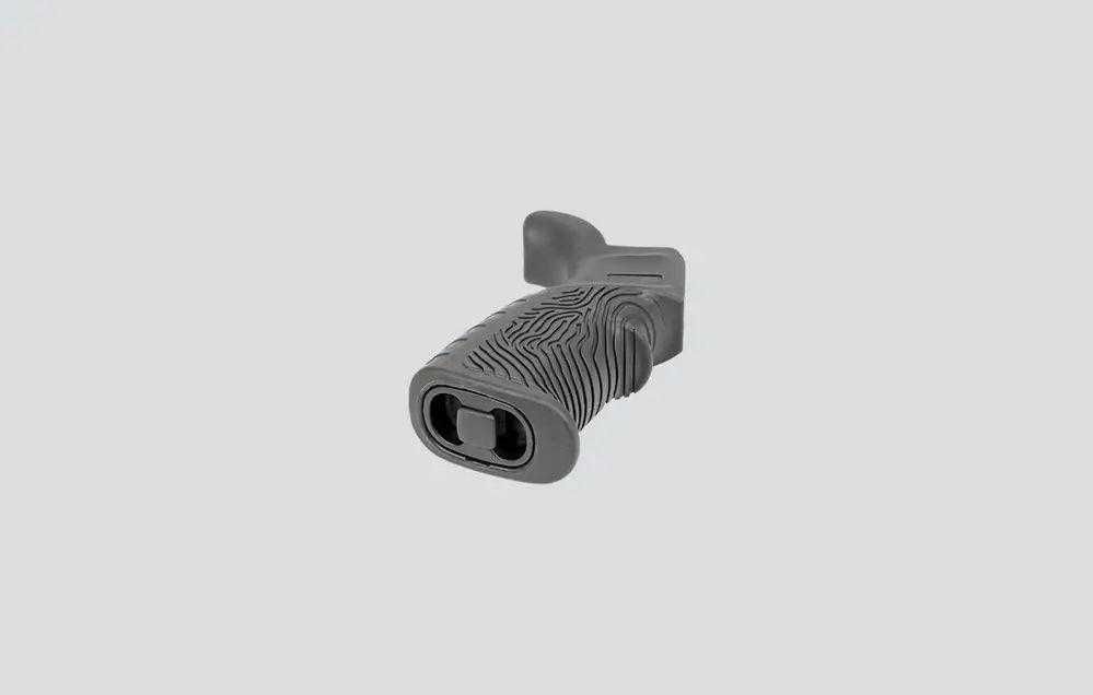 Прорезинене руків'я з хвостом DLG для AR-15/M16/M4 чорне