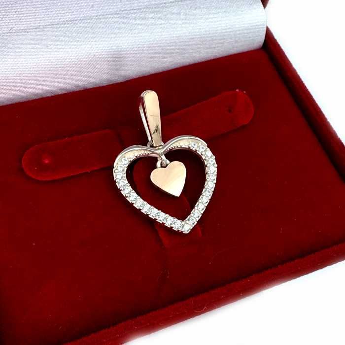 Підвіска Срібло, Золото Кулон  .Серебряный кулон. Подарунок. Подарок