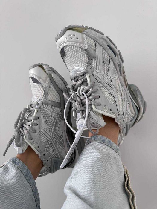 Кросівки Balenciaga Runner Trainer Premium White/Grey