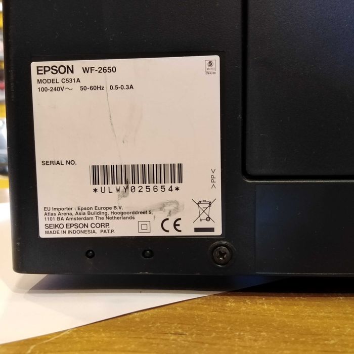 Urządzenie wielofunkcyjne Epson WorkForce WF-2650