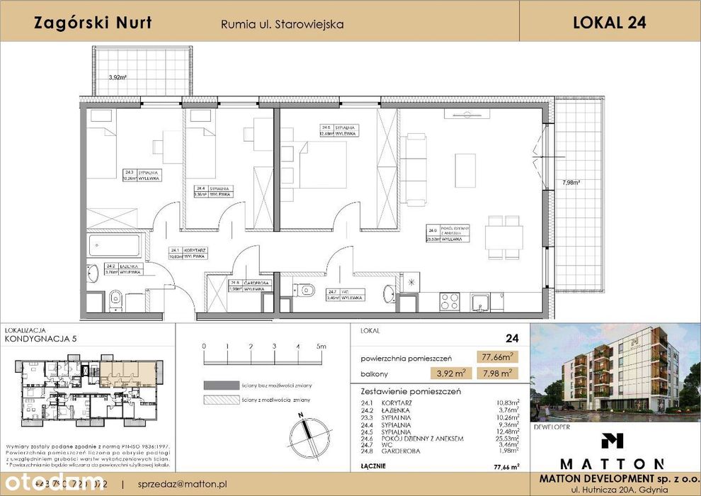 4-pokojowy apartament w sercu Rumi