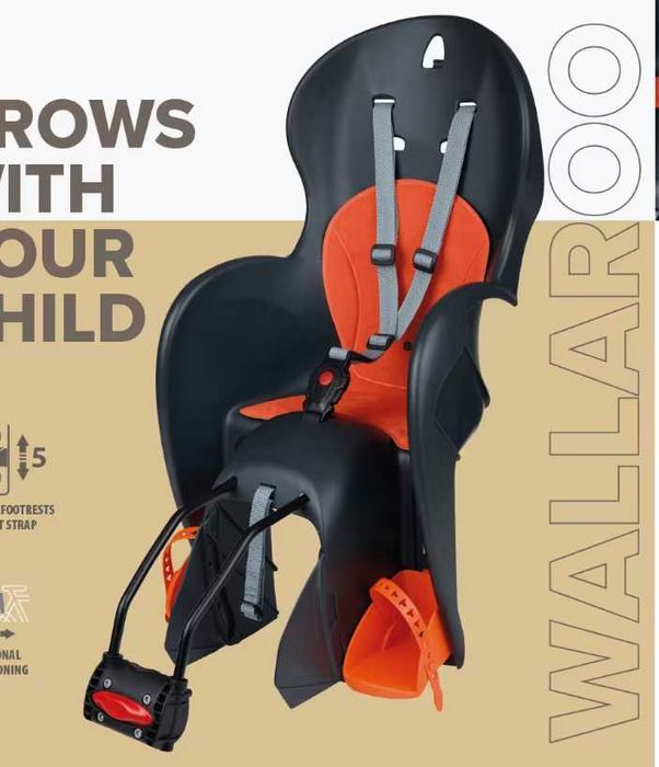 Cadeirinha Bicicleta Decathlon - Fixaçao Quadro