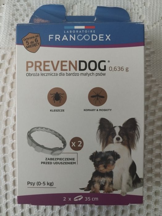 Obroża dla psa lecznicza