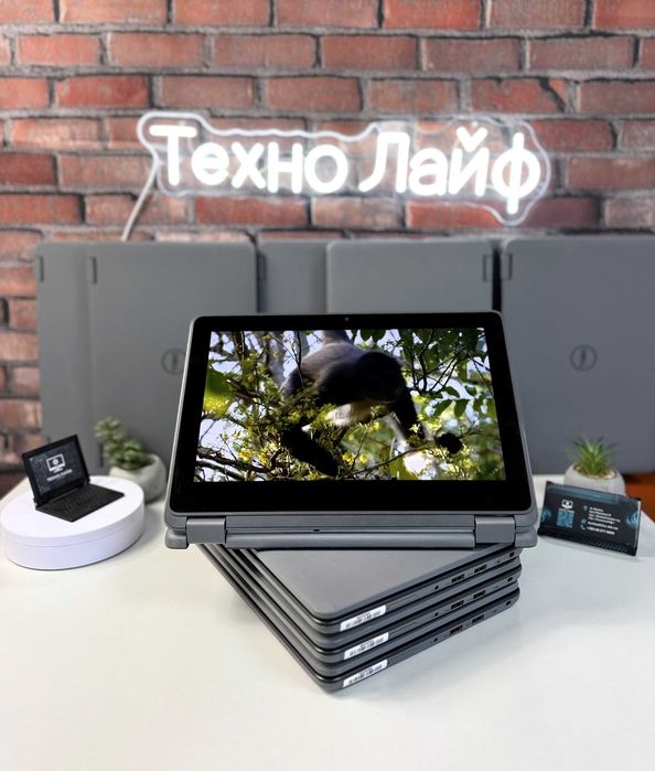 ЛОТ 10 ШТ!Сенсорні Dell Latitude 3120·N6000 4 ядра·4GB+SSD120·1000 Шт