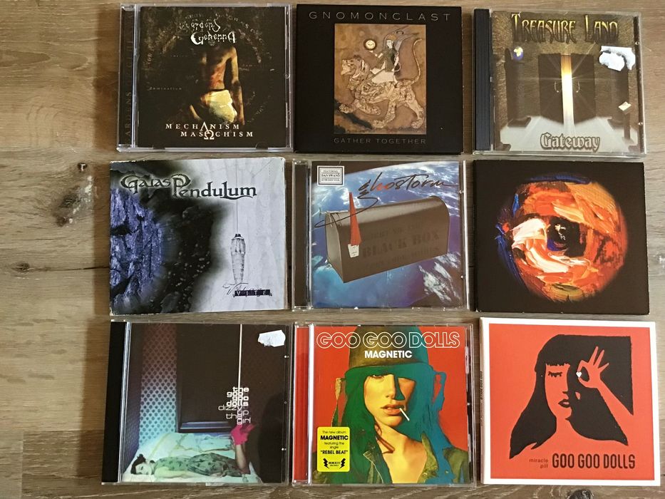 CDs metal, gótica metal F+G+H