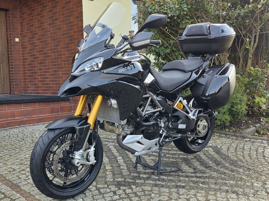 Ducati Multistrada 1200 S Touring! 3 kufry! Ohlins! bezwypadkowa! transport! VAT 23% raty