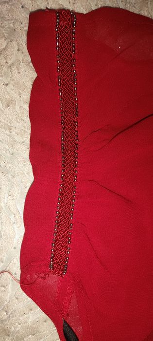 Bluzka Next z metki S damska czerwona