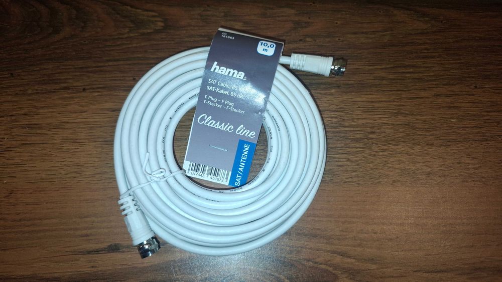 Kabel Antenowy - HAMA - 10 metrów