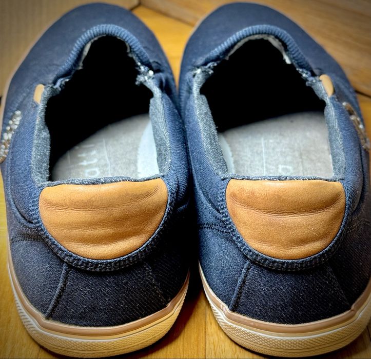 Сліпони Bugatti (Bugatti slip-on sneakers), темно-сині. 43р