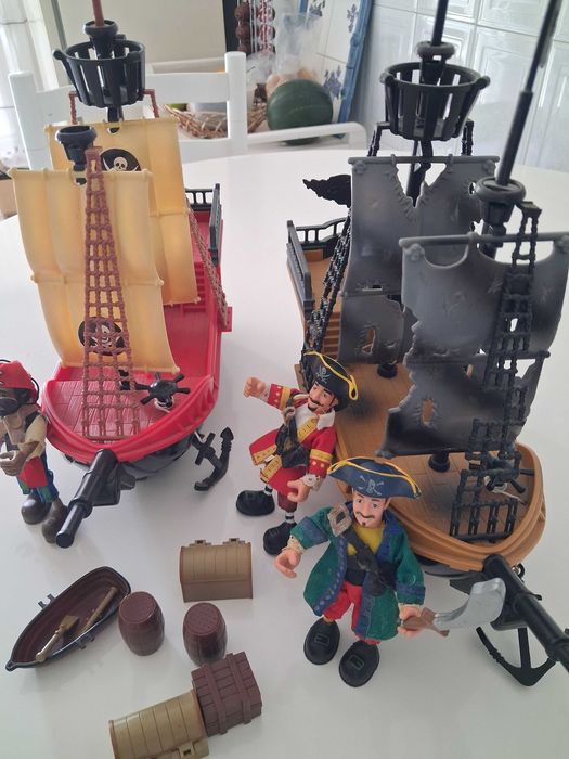 Barcos dos piratas