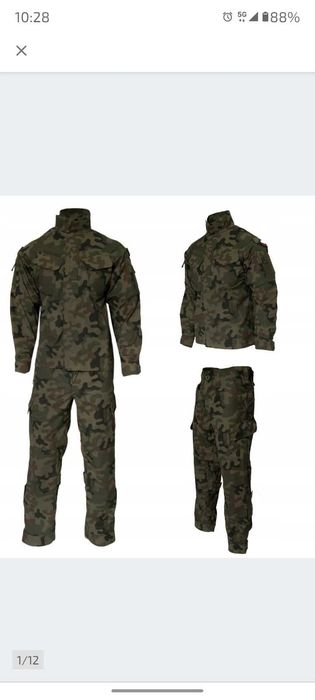 Mundur polowy letni wojskowy