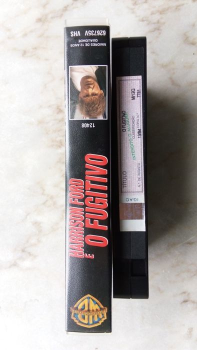 Filme em VHS - O Fugitivo