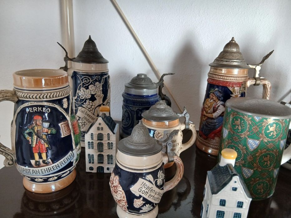 Conjunto de coleção de canecas Alemãs