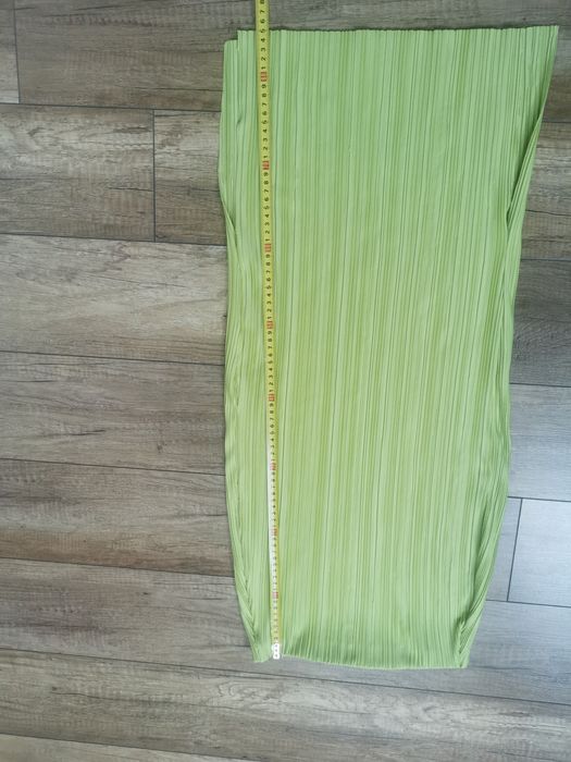 Spódnica letnia midi River Island 3738 s/m zielona seledynowa