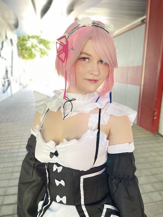 Косплей Рем (Re:Zero) — повний комплект + перука